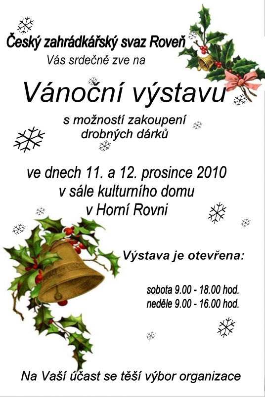 vánoce 2010